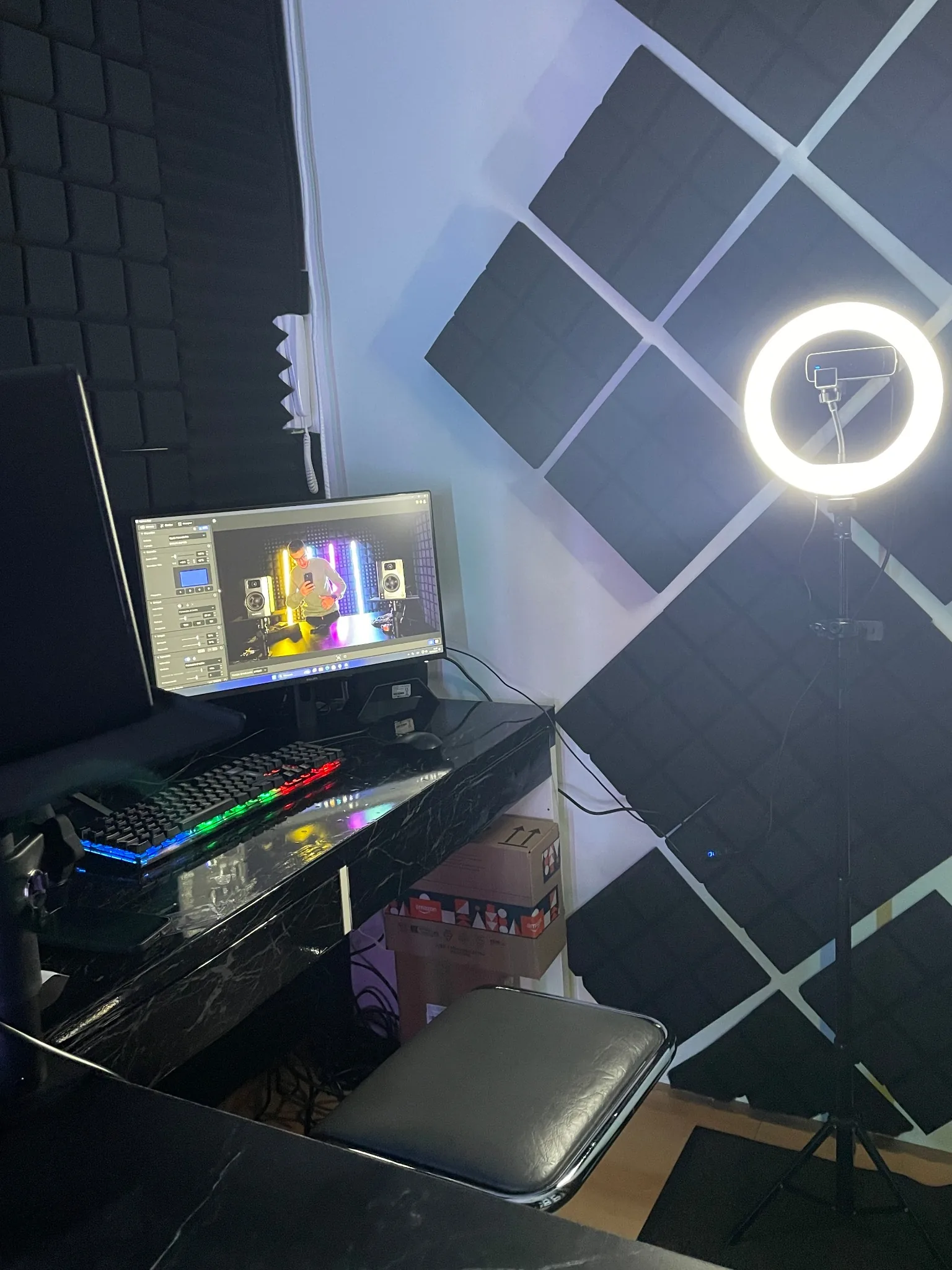 Zona para creación de contenido de OFISTUDIO